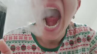 Addictive Mouth Fetish Smoking POV – Lips, Tongue & Teeth Close-Up Tease