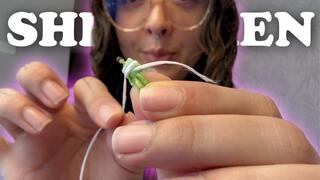 The shrunken man explores my deep ass. ANAL VORE