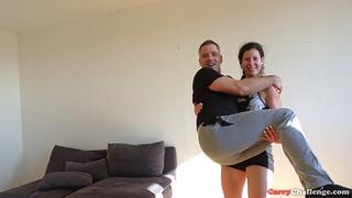 Katerina & Pavla – Strong Girls Lift & Carry FUN + Surprise Cameraman Lift! (FULLHD resolution)