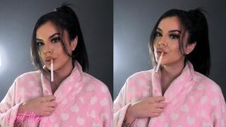 Post-shower smoke ~ Sweet Maria