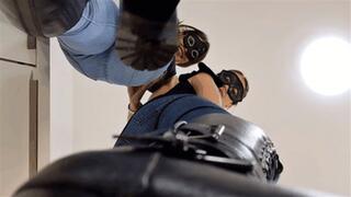 Your face is perfect to clean our dirty boots on! (small version)