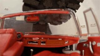 Crushing your car, tiny guy! (small version)