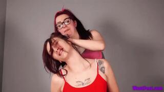 Vicious Hair Pulling - HD MP4
