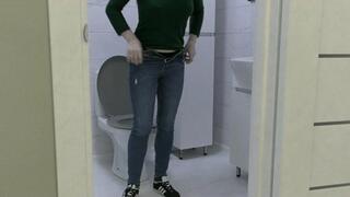 My bum is releasing some massive loads (big brownies), and you can hear loud splashes WMV FULL HD 1080p