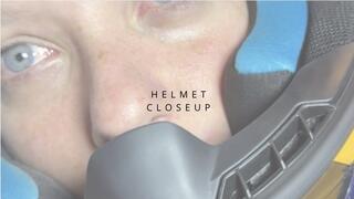 helmet closeup