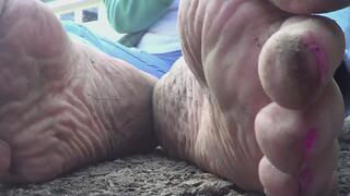 Dirty Wrinkled Soles