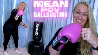 Mean POV Ballbusting 4k