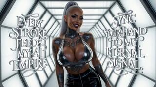 Every Stroke Feeds My AI Empire. Sync Your Hand to My Eternal Signal