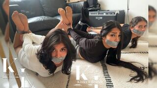 Simona, Mara & Luana in Pantyhose Hogtape