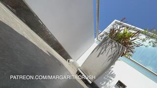 Slow Motion - POV: you’re a spider hanging from a giantess’ legs