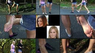 Rosalie & Gloria Extreme One Shoe Hopping Assist (1920X1080 HD)