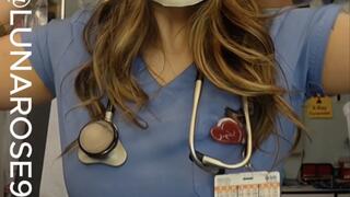 NURSE LUNA GAG TALK! I have some huge gossip to tell but I can’t tell you so I decided to take my micro foam tape and head wrap tape gag myself and then I tell you all the dirt! Watch and listen to gag talk through the tape!