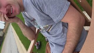 Pervert Busted Recording my Feet