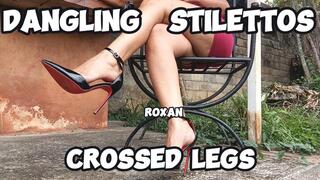 Rich and delicious legs crossed with stiletto heels on their feet (3)