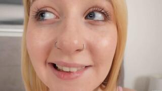 Helping Stepsister s Throat Skills 4K VERSION