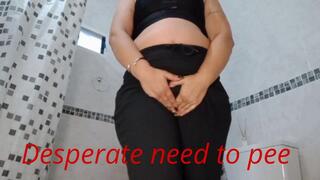 Desperate need to pee