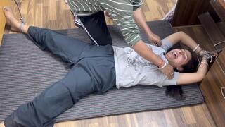 Part 6 Gets Even MORE EXTREME | FULL Upper Body & Belly Tickling | She Can’t Stop Laughing