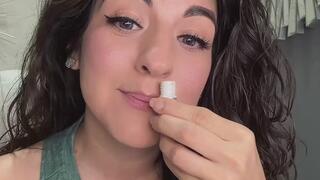 Sneezing powder induced sneezing (30 sneezes)