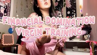 Financial Domination Virgin Training