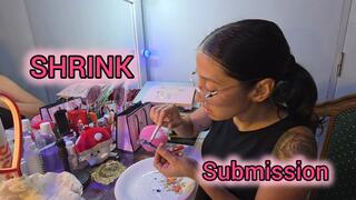 Shrinking and dominating by Giantess Grecia