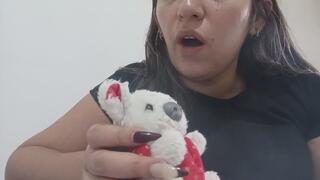 Humiliation with snot and a cigarette