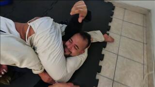 Lady vs weak 19 - wearing Gi - part 2