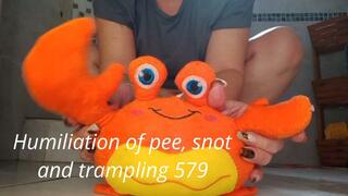 Humiliation of pee, snot and trampling 579
