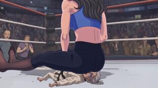 The Clash of Eras: Ageless Technique vs. Raw Power Valeria (35) vs. Hana (60)