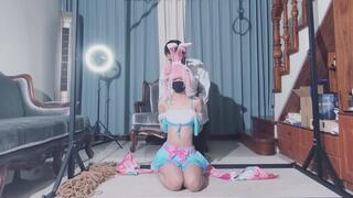 The Fallen Cosplay Girl