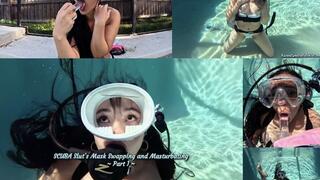 SCUBA SLUT’S MASK SWAPPING AND MASTURBATING- PART I 4K