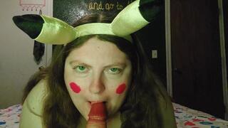 Morning Blowjob From Pikachu Girl POV