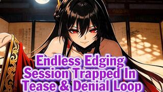 Endless Edging Session – Trapped In Tease & Denial Loop | Goddess Hiyori