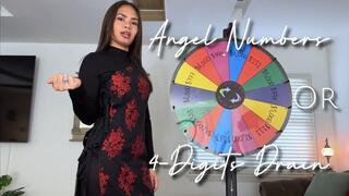 Angel Numbers or 4 Digits Drain