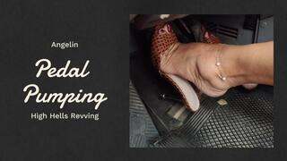 Angelin testing his new car by pumping the pedals and accelerating it (1)