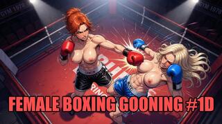 Female Boxing Gooning #1D: Ring Queen's Goon Trance Beatdown (Animated, Music, Text)