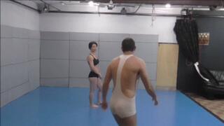 ZSUZSA IN NEW MIXED FIGHTING , PART 2