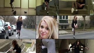 Jade the Spy Sprained Hopping Get Away in One Shoe (1920 X 1080 in HD)