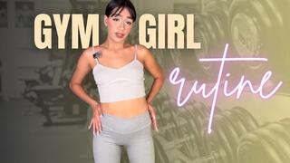 gym girl rutine