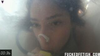 WMV Sexy ass Charlot Kink bathtub scuba lola nose hook 793