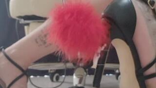 My High Heel Captive – Tiny Man Bound to My Heel & Merciless Giantess Tickling Torment