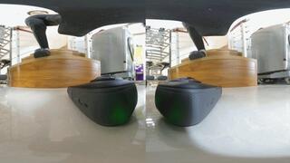 3DVR180 YIDE Stairs All kinds of shoes humiliate you