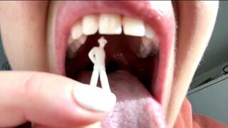 Chav Giantess at the Wake: Shrinking Curse & Humiliation