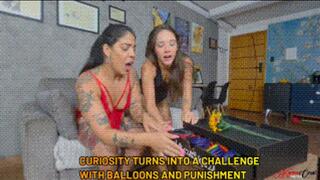 CURIOSITY TURNS INTO A CHALLANGE WITH BALLOONS AND PUNISHMENT - BEA CORREA - FULL VERSION - NEW APRIL 2026