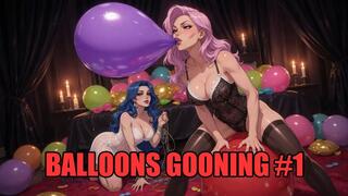 Balloons Gooning #1: Balloon Mistress Overload