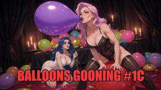 Balloons Gooning #1C: Balloon Mistress Overload (Animated, Music)