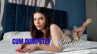 Cum Dumpster Certification