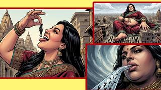 Curvy Indian Giantess Devours Her Tiny Devoted Followers - GIANTESS VORE POV