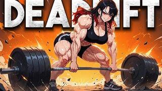 Female Deadlift Power - Rika Deadlifts Like A Goddess And Makes You Worship The Pump