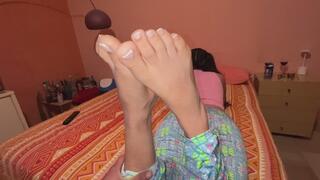 NoGagLola PIGTAILS AND YOGA PANTS SLOPPY DEEPTHROAT BLOWJOB