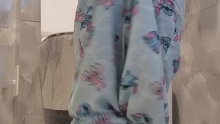 Morning Bathroom Routine POV – Wait Outside